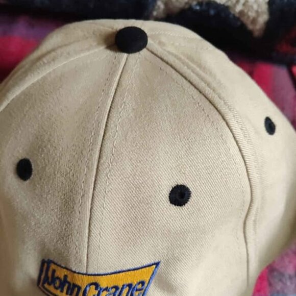 John Crane Baseball Hat Cap Dad's Pair 2 Hats - Picture 3 of 6